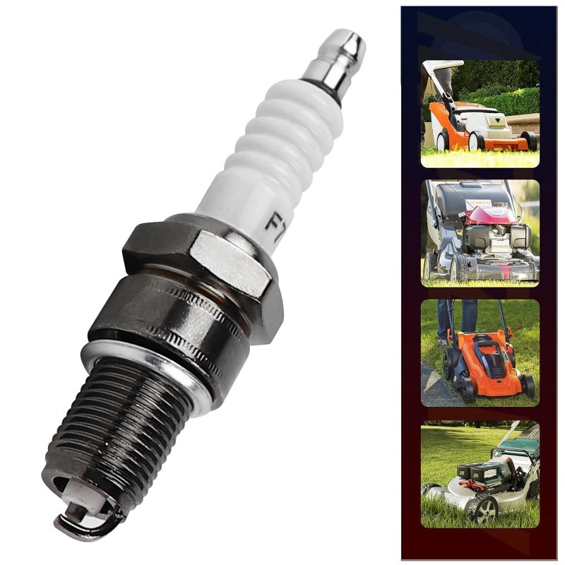 FLYPIG F7TC Standard Powersports Spark Plug For GCV160 GCV190 GX120 GX160 GX200 GX240 GX270 GX340 GX390 Generator Lawnmower Tractor Rototiller Water Pump Go Kart Mini Bike Tillage Polishing Machine - Image 4
